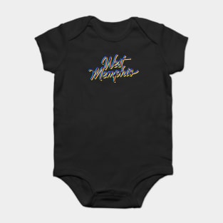 West Memphis -3-D Script Baby Bodysuit